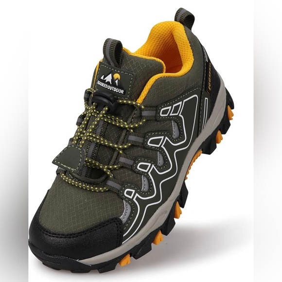 NWT/NWOT Eggseed Kids Trail Shoes Sneakers for Water Repellent Outdoor Hiking - Picture 1 of 16